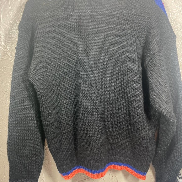 Justin Allen Xtra Womens Cardigan Skiing Sweater Colorful Long Sleeve size 42/22 - Picture 4 of 5